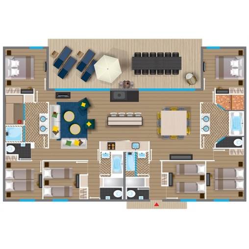 Exclusive cottage TF973 at Les Trois Forêts